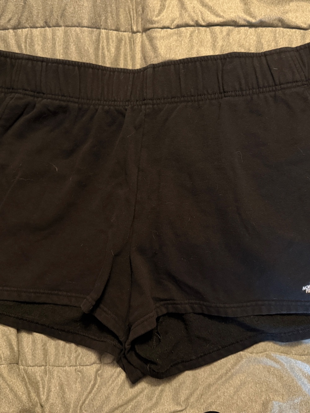 The North Face Black Women's Athletic Shorts with Logo